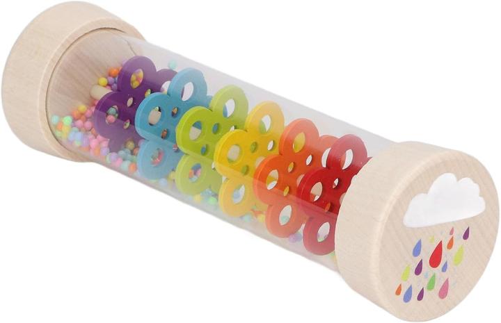 Activity Board Wooden rain sound tube instrument, rainmaker rain stick musical instrument