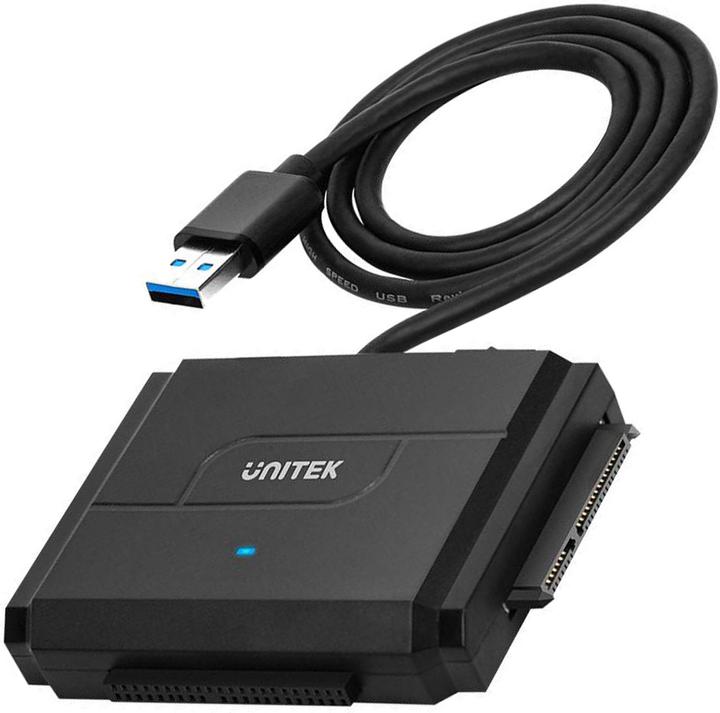 Actual product image Unitek Y-3324 Storage Drive Docking Station USB 3.2 Gen 1 (3.1 Gen 1) Type-A (2.5", 3.5")