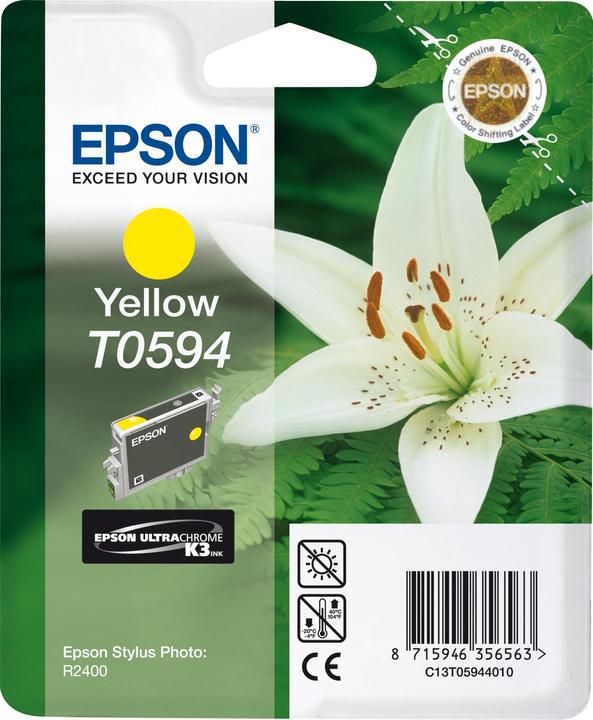 Image du produit Epson T0594 Ultra Chrome K3 (Y)