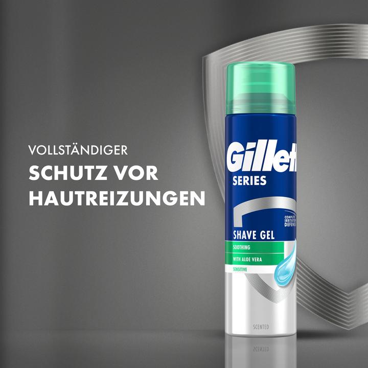 Immagine prodotto Gillette Gel da barba lenitivo con aloe vera (400 ml)