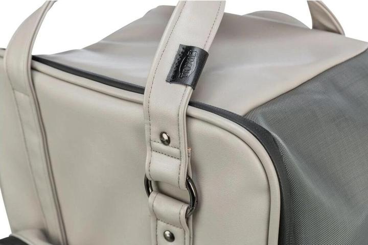 Immagine prodotto Trixie Zaino porta animali CityStyle grigio chiaro (Cane, Gatto, Pieghevole)