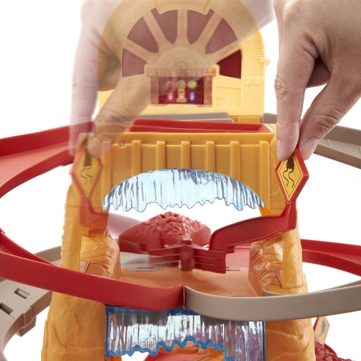 Actual product image Disney Cars Radiator Springs Mountain Race Playset