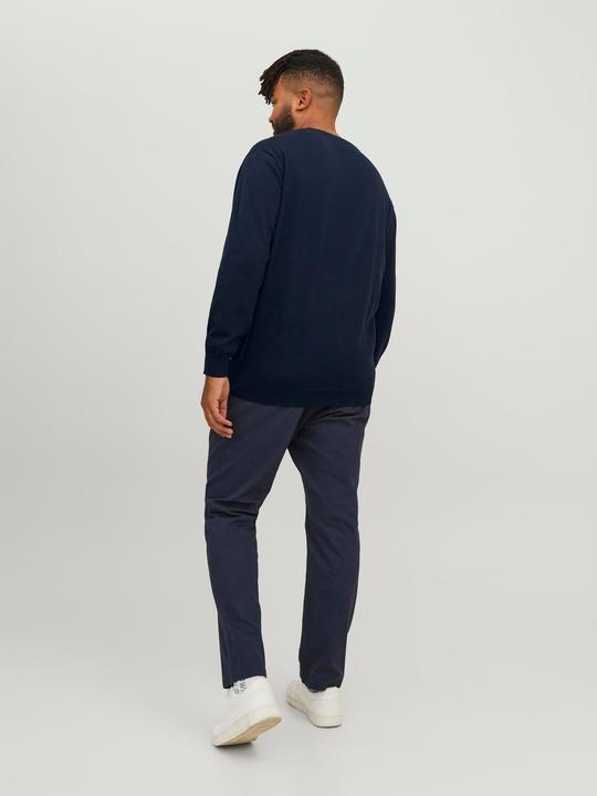 Produktbild Jack & Jones Jjebasic Knit Crew Neck Noos Pls (XXL)
