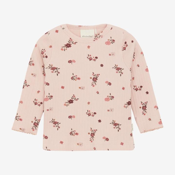 Minymo T-Shirt mit Blumenmuster