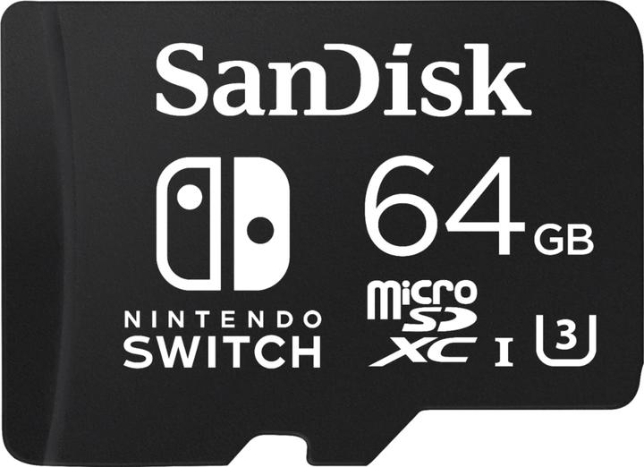SanDisk Nintendo Switch (64 GB, microSDXC, U3, UHS-I)