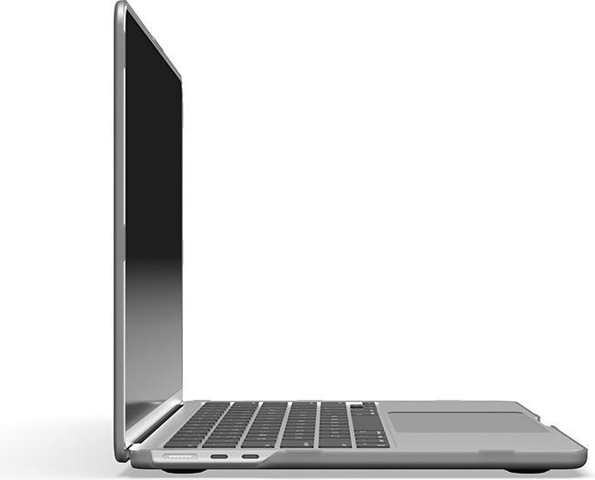Actual product image Moshi iGlaze Hardshell Case - Obudowa MacBook Air 13.6" M2 (2022) (Stealth Black)" (13.60", Apple)