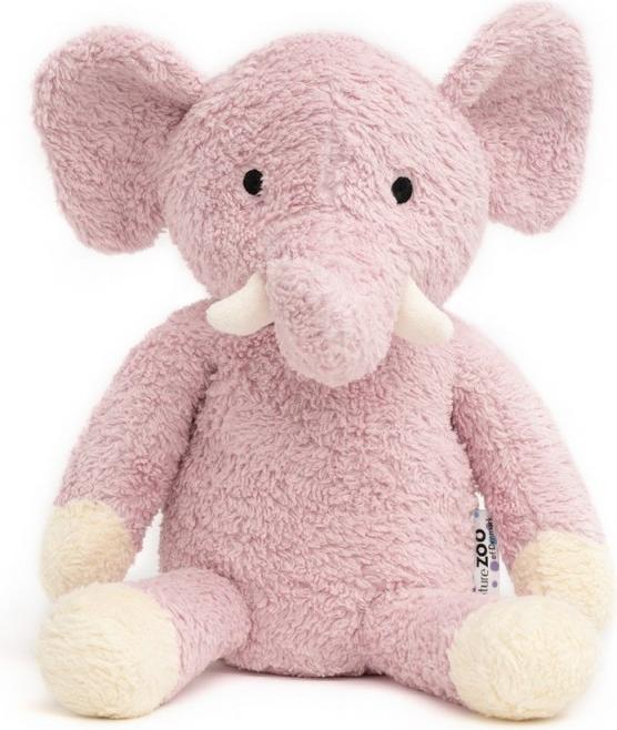 Immagine prodotto nature Zoo natureZOO orsacchiotto organico XL, elefante viola chiaro (30 cm)