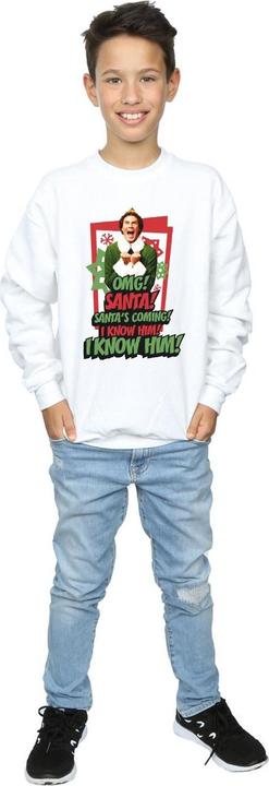 Immagine prodotto Elf OMG Santa Felpa Ragazzi (140, 146)