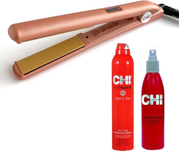 Actual product image CHI Stijltang G2 Limited Edition FrosÃ© + Iron Guard set