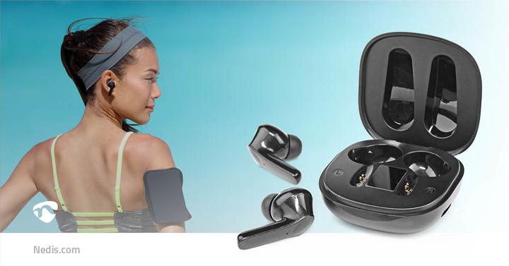 Immagine prodotto Nedis Cuffie completamente wireless | Bluetooth® | durata massima della batteria: 5 ore | controllo a (ANC, 5 h, Senza fili)
