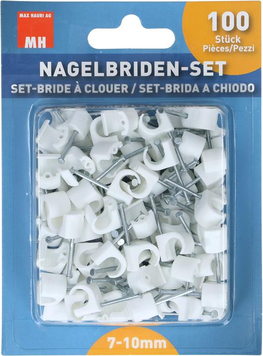 Image du produit Max Hauri Kit de brides de clouage 7-10 mm