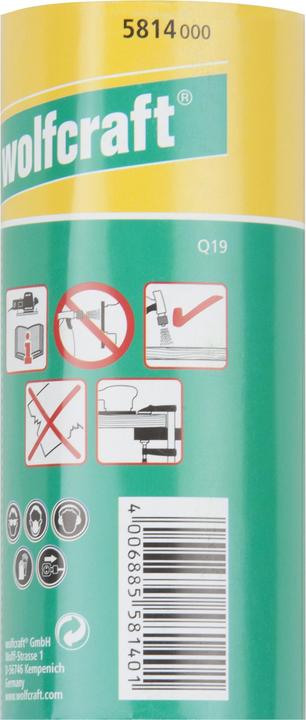 Produktbild wolfcraft Schleifpapierrolle für Metall/Lack, 3 m x 115 mm, Körnung 1000 (1000)