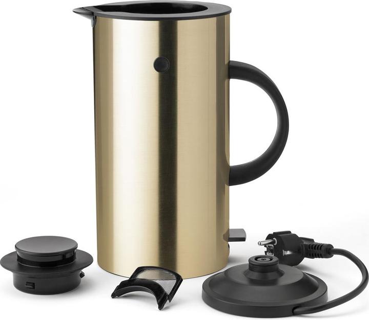 Actual product image Stelton EM Wasserkocher brushed brass (1.50 l, EU plug)