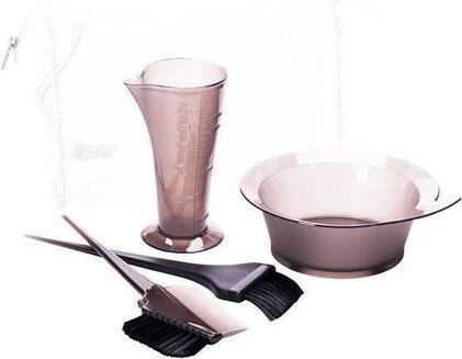 Actual product image Comair Dyeing accessories set 5 pcs transp.sz