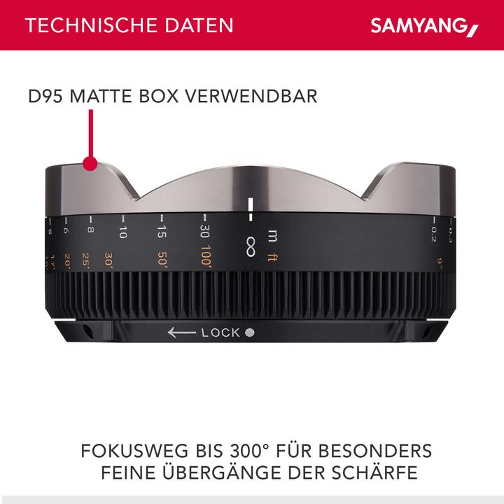 Produktbild Samyang MF Adapter für V-AF Serie