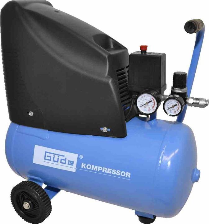 Produktbild Güde Kompressor 220/08/24 ölfrei 1,1 kW (8 Bar, 24 l)