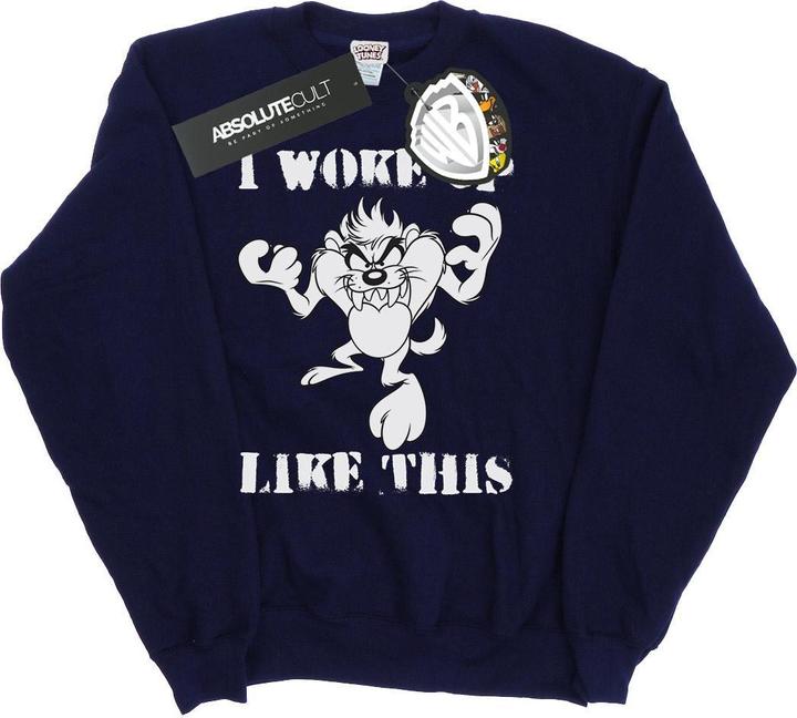 Actual product image Looney Tunes Mens Taz I Woke Up Like This Sweatshirt (XL)