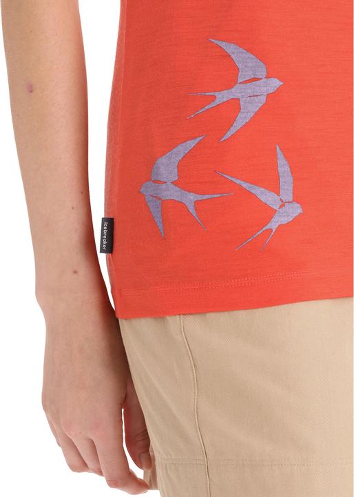 Produktbild Icebreaker Women's Tech Lite II S/S Scoop Swarming Shapes (M)