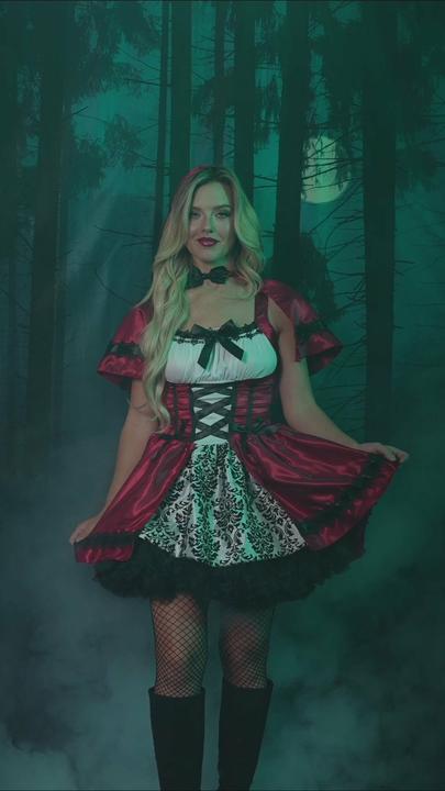 Actual product image Leg Avenue Gothic Red Riding Hood (38)