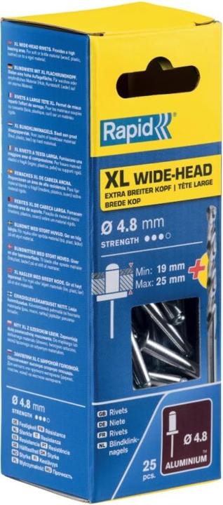 Produktbild Rapid XL Blindniete Ø 4,8 x 30 mm