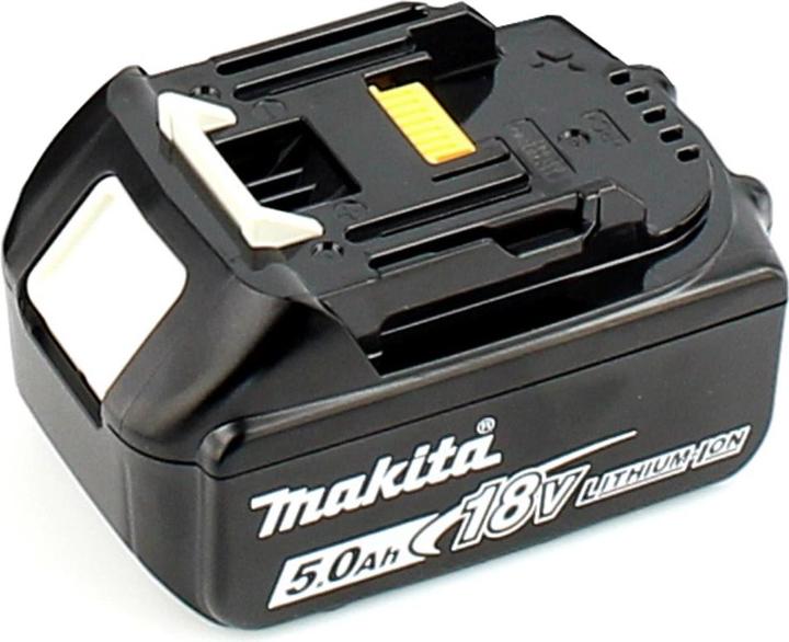 Actual product image Makita DPT 353 T1J 18 V Li-Ion battery pin tacker in Makpac + 1 x 5,0 Ah battery - without charger
