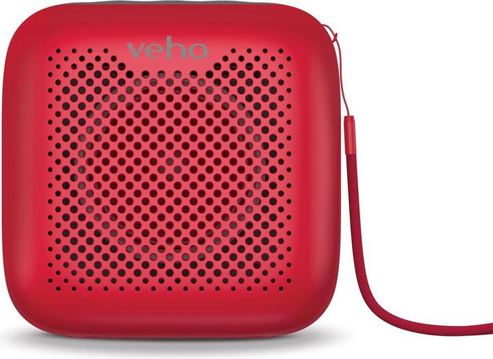 veho Mz-4 Portable Bluetooth Speaker-Red (26 h)