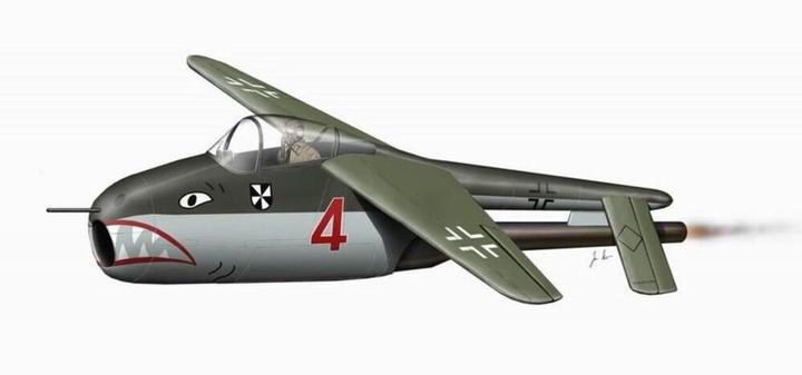 Image du produit Planet Models Blohm & Voss P.213 Chasseur miniature "German Fighter Jet Project