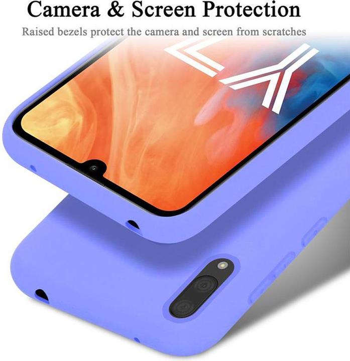 Immagine prodotto Cadorabo Copertura della cassa del silicone liquido TPU (Huawei Y7 Prime (2019), Huawei Y7 (2019))
