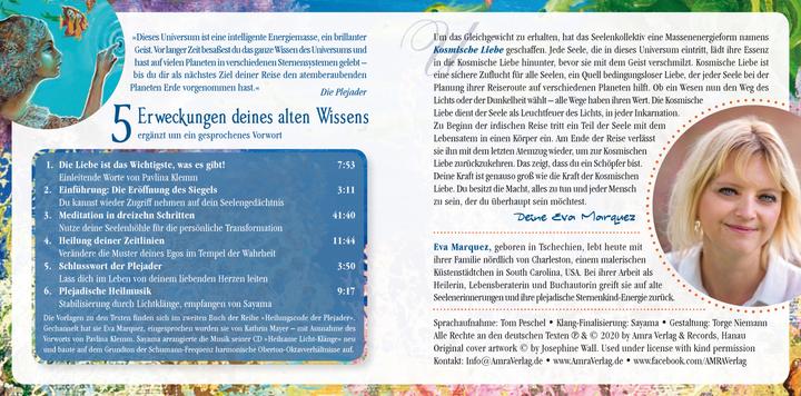 Image du produit Code de guérison des Pléiadiens (CD d'exercices 2) (Sayama, Eva Marquez, Allemand)