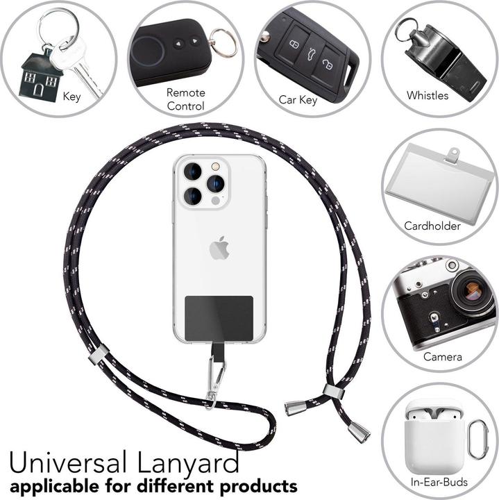 Produktbild Nalia Universal Handykette zum Umhängen mit Pad