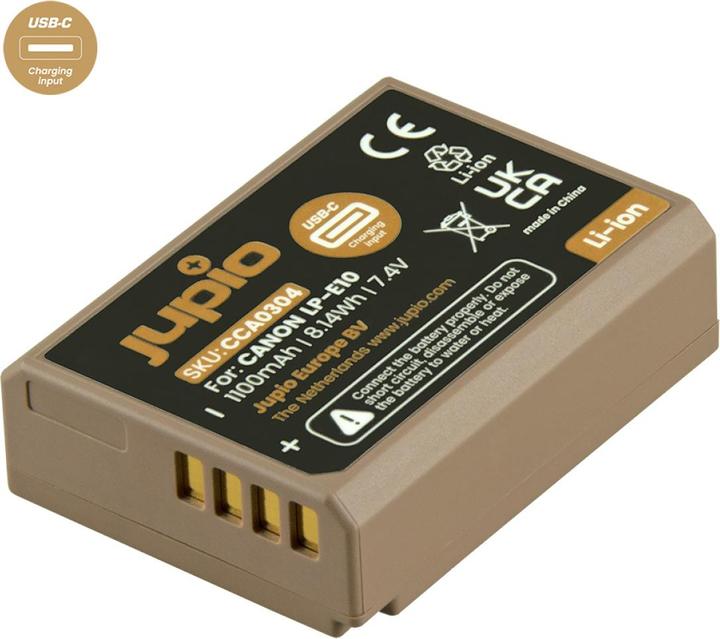 Produktbild Jupio Canon LP-E10 USB-C (Akku)