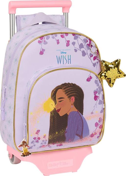 Image du produit Wish Formula Sac à dos scolaire à roulettes Wish Lila 28 x 34 x 10 cm
