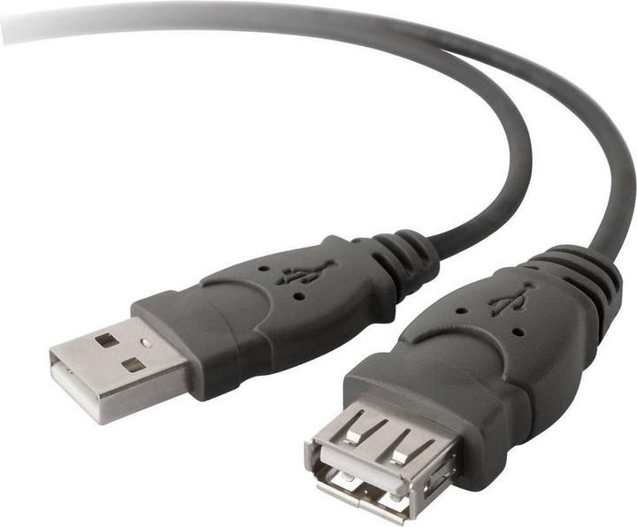 Immagine prodotto Belkin Cavo di prolunga USB (1.80 m, USB 2.0)