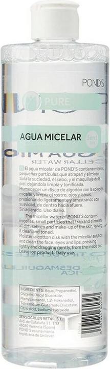 Unilever Pond s Agua Micelar 400 100ml (Mizellenwasser, 500 ml)