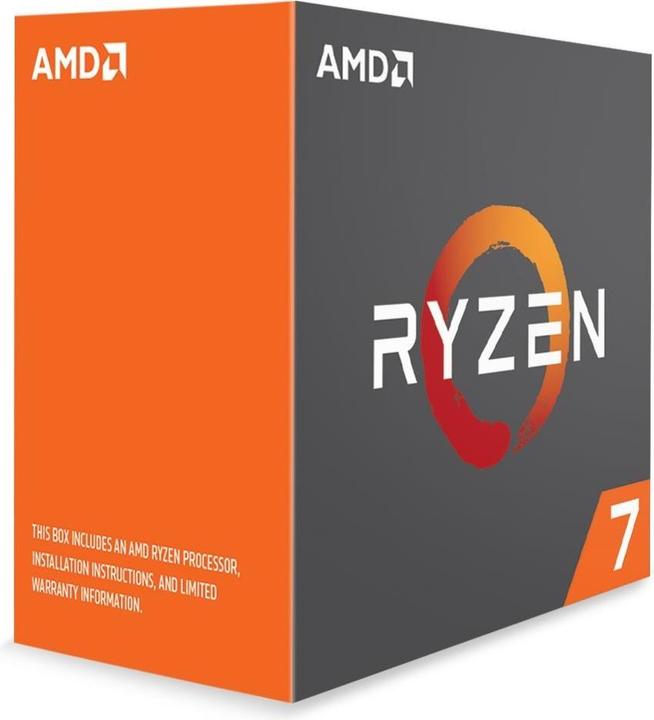 Actual product image AMD Ryzen 7 1700X (AM4, 3.40 GHz, 8 -Core)