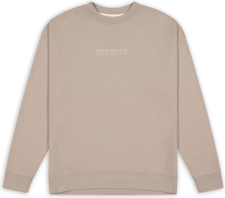 Mons Royale Verdant Merino Organic Cotton Crew