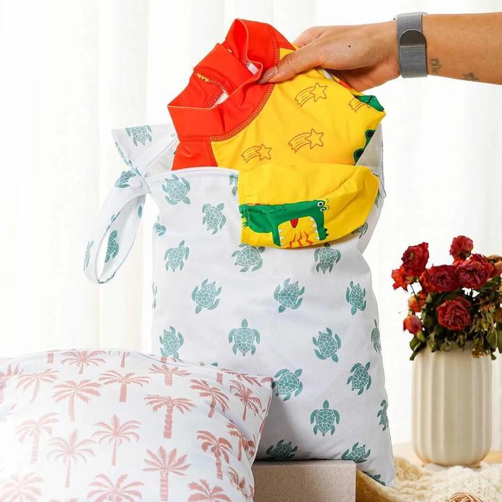 Image du produit ASMI Lot de 2 sacs à couches Wetbag 25x35 cm
