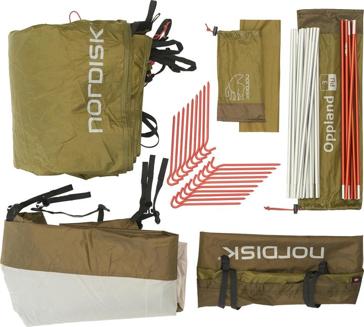 Produktbild Nordisk Oppland 3 PU (Tunnelzelt, 4.62 kg, 3 Personen)