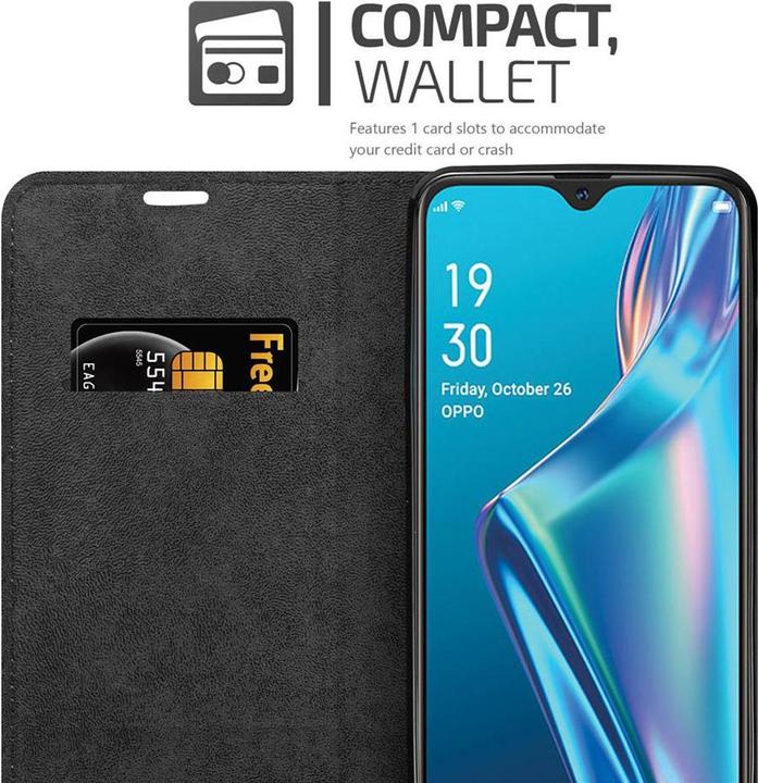 Productafbeelding Cadorabo Boek Onzichtbare Magneethoes (Oppo A12)