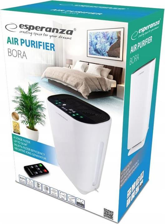 Productafbeelding Esperanza Air Purifier EHP003 (50 m²)