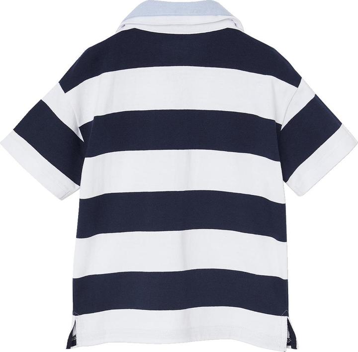 Produktbild Vertbaudet Kinder Poloshirt mit Doppelkragen, Recycling-Baumwolle (92)