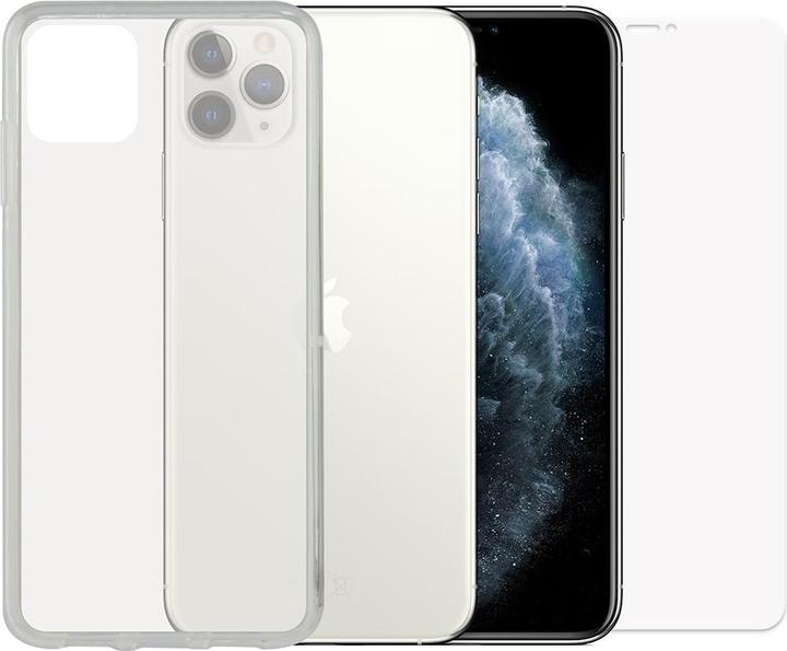 Contact Pack Transparent Cover + 9h Tempe Glass Screen Protector 11 Pro Max (Apple iPhone 11 Pro Max)