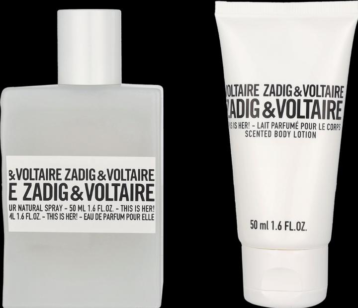 Image du produit Zadig & Voltaire This is Her! Christmas 2023 Eau de Parfum 50 / Lotion pour le corps (Eau de parfum, 100 ml)