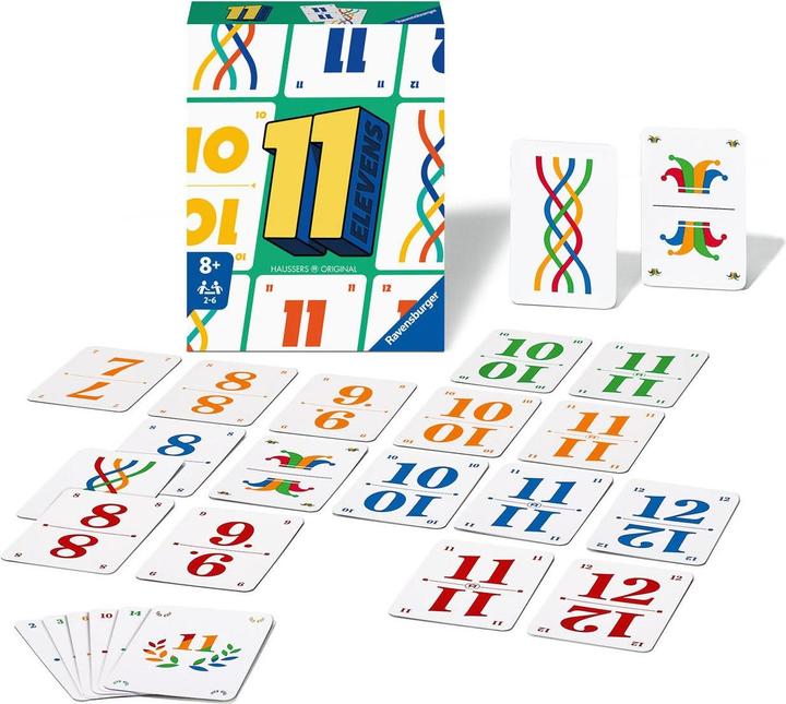 Actual product image Ravensburger Card game Elevens (German)