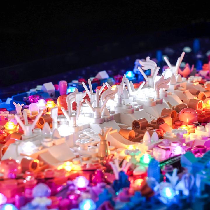 Produktbild BrickBling LED Licht Set für LEGO Die Milchstrassen-Galaxie (31212) inkl. Fernbedienung