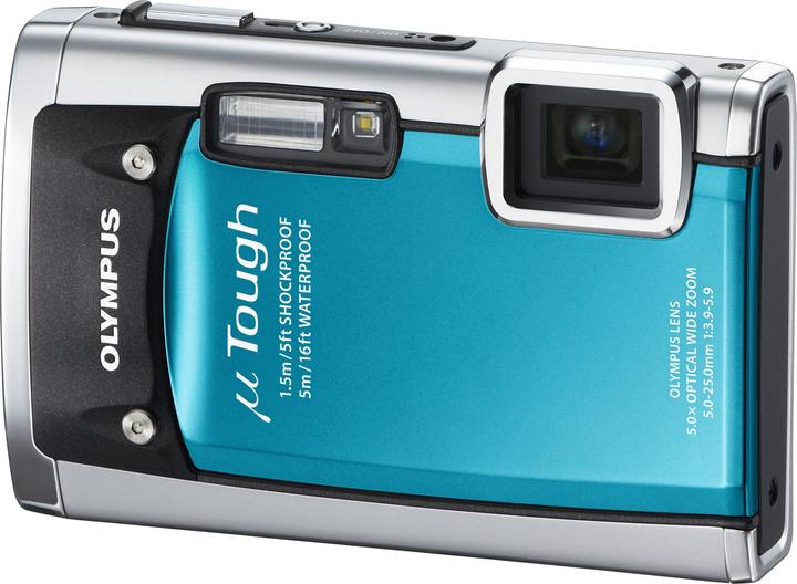 Produktbild Olympus Mju Tough 6020 14MP, 5xZoom, 2GB, Wasserfest, Blau (1/2,3'')