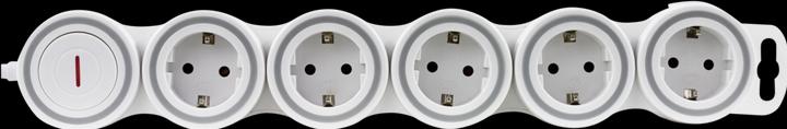 Actual product image REV Power strip Supraflex (5 x, CEE 7/3, 1.40 m)