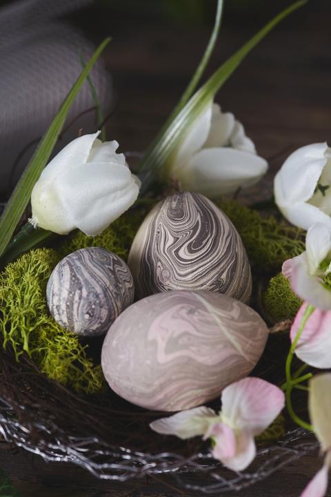 Actual product image VBS Papier-mâché eggs, approx. 4.5x6 cm, bag of 10 pieces