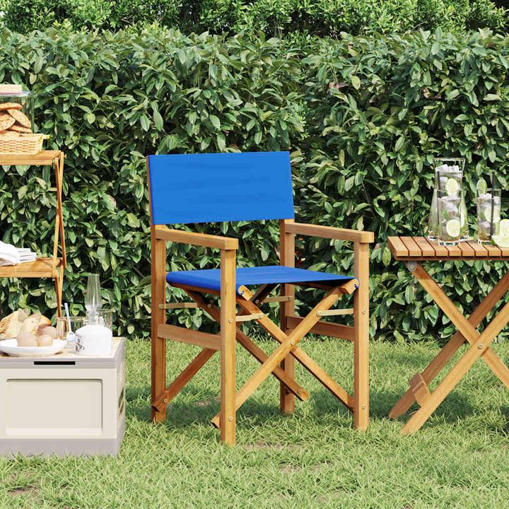 Produktbild VidaXL Regiestuhl Klappbar Teak