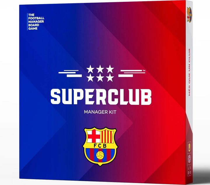 Immagine prodotto Superclub FC Barcellona - Kit da manager (Inglese)